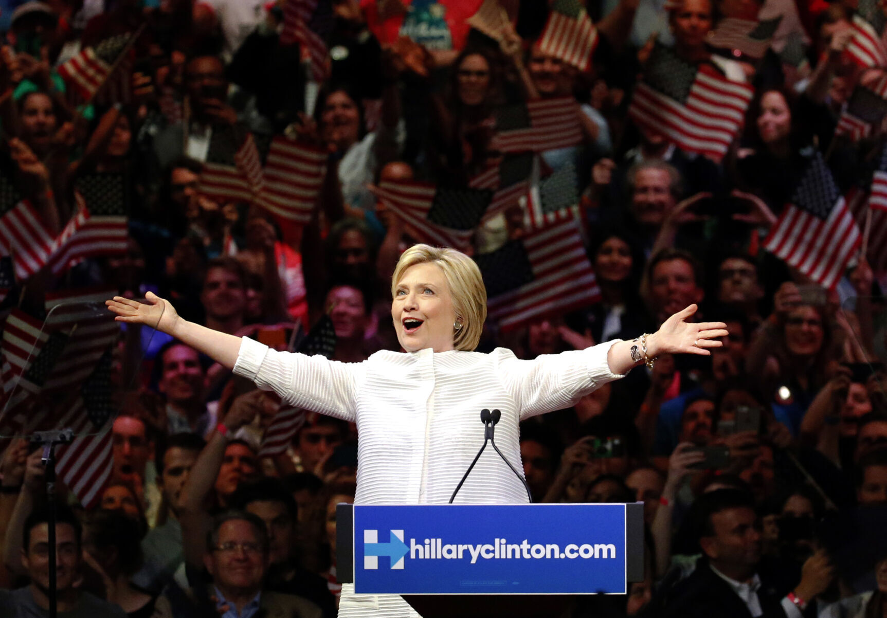 2016: Hilary Clinton and Donald Trump